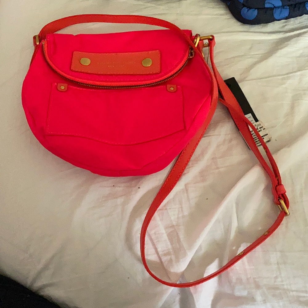 Marc by Marc Jacobs Bright Pink Nylon Crossbody bag